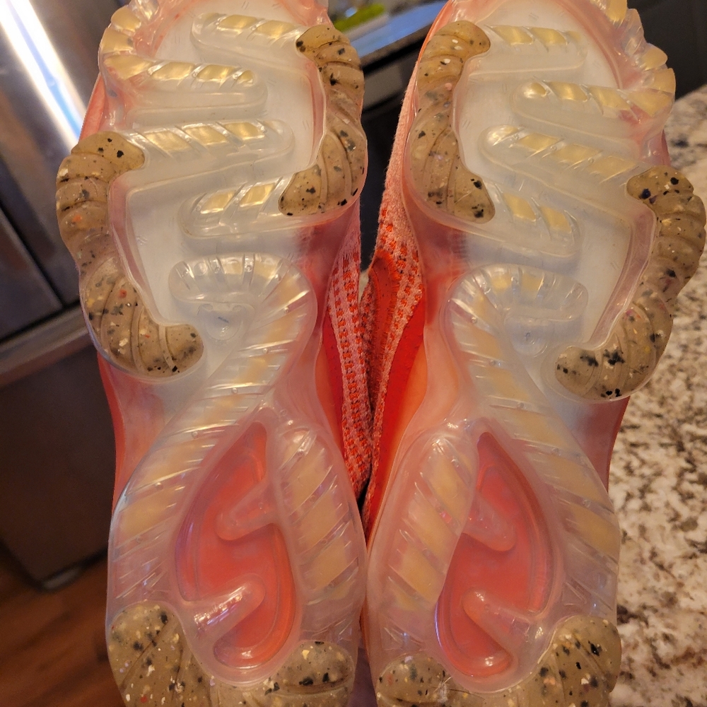 nike air vapormax 2021 flyknit 'magic ember' - Women size 6.5 - Picture 3 of 6